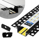 Profil Aluminiowy LED 2m Do Płyt GK Gipsowych 20mm Wpuszczany Regips klosz kanał do taśmy, listwa do sufitu