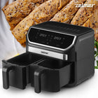 Frytkownica beztłuszczowa zelmer frytownica piekarnik podwójna AIR fryer 9l czarny
