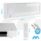 KURTYNA POWIETRZNA MOCNY GRZEJNIK ENERGOOSZCZĘDNY WiFi PILOT TIMER 2000W z nagrzewnicą elektryczną 2000 W