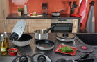 Patelnia stalowa nieprzywierająca tefal Ingenio Emotion 28cm indukcja do smażenia, z odpinanym uchwytem, do piekarnika