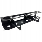 Wieszak uchwyt warsztatowy na silikony kleje tuby i pistolet metalowy organizer ścienny do garażu, 40 cm, listwa do