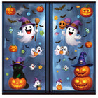Naklejki na okno szybę HALLOWEEN Duch Duszek mix wzorów 4 arkusze H29