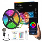Taśma LED 6m RGB 5050 WiFi pilot aplikacja tuya zestaw muzyka timer 12V pasek świetlny, dekoracyjne podświetlenie