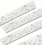 Listwa Stal Nierdzewna Chrom Taśma Ozdobna Samoprzylepna Srebrna 2cm 10m naklejka ścienna, pasek wykończeniowy do wnętrz