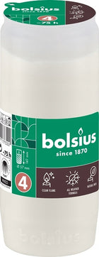 Wkłady do Zniczy 14,1 cm Bolsius RC4 z olejem Całoroczne 75h palenia 20szt. olejowy 20 szt.