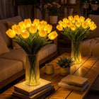 Lampa z sztucznego kwiatu Tulipana Łatwa w pielęgnacji Miękkie światło dekoracja florystyczna, ozdoba do wnętrz