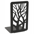 Podpórka do książek tree stojak na książki drzewo 15079 metalowy czarny ogranicznik lektur, akcesorium biblioteczne