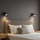 Kinkiet Lampa Ścienna Halogenowa Spot Regulowana Czarna Mono Gx53 oprawa metalowa 1x30W do wnętrz