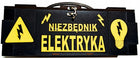 Prezent dla elektryka 18 30 40 50 60 70 urodz imieniny dla faceta karafka, stojak na alkohol, zestaw dekoracyjny
