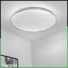 Plafon LED Panel Natynkowy Lampa Sufitowa Oprawa Okrągła Diament 12W 4000K do salonu kuchni korytarza biały neutralny