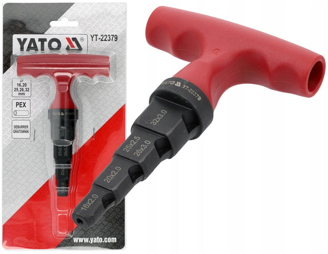 Yato kalibrator rozwiertak gratownik do RUR PEX 16-32mm metalowy CrMo
