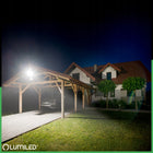 Naświetlacz LED 50W 6000lm IP65 Halogen Zewnętrzny Lampa wodoodporny mocny Reflektor roboczy 4000K biały neutralny do