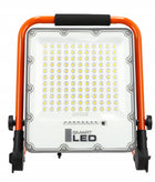Halogen LED Naświetlacz Akumulatorowy Budowlany 100W Roboczy Przenośny lampa warsztatowa 3500 lm IP66 białe neutralne