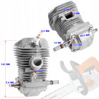 Cylinder do pilarki stihl 023 025 MS230 MS250 z wałem kompletny 2 x świeca