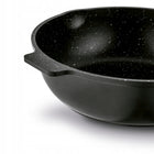 PATELNIA WOK Indukcja POKRYWKA DUŻA Głęboka Solidna Starke Pro Yasai 32 cm do smażenia stir-fry i potraw azjatyckich