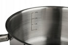 Garnek tradycyjny stalowy z pokrywką 3,0 l Kinghoff indukcja gaz rondel nierdzewny z powłoką nieprzywierającą 20 cm do
