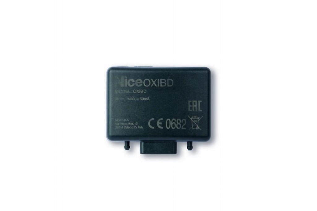 Radioodbiornik nice OXI BD smxi flor smxis smilo ERA ONE opera moduł 4-kanałowy 433 MHz do automatyki bramowej