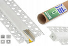 Zestaw profil 12mm LED aluminiowy do płyt karton-gips GK gipsowych klosz 3m listwa oświetleniowa, kanał na taśmę, do