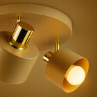 Lampa sufitowa Plafon Żyrandol Kaszmir Ecru Beżowa 485-EG3 Pokoju Sypialni 3-punktowa, metalowa, na 3 żarówki E27, do