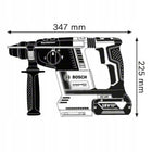 Bosch Narzędzia - Akumulatorowy młot udarowo-obrotowy 18 V, bez akumulatora wiertarka do betonu SDS Plus, 2,6 J, 3,6 kg