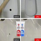 Zestaw naprawczy do płytek ceramicznych łazienkowych glazura, terakota, renowacja okładzin