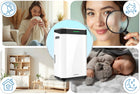 Osuszacz powietrza pochłaniacz wilgoci 25L/24H higrostat timer wi-fi tuya 380 w