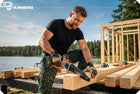 Piła łańcuchowa akumulatorowa 2x2.0Ah gałęziówka 10" + 8'' pilarka humberg do pielęgnacji ogrodu, lekka 1,47 kg