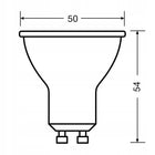 3x Żarówka LED GU10 6,9W = 50W 4000K 120° NIE mruga wydajna mocna osram reflektorowa, 575 lm, białe neutralne światło