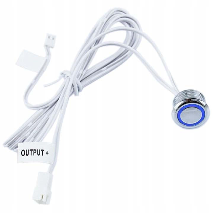 Ściemniacz Włącznik Dotykowy 12V meblowy 60W 5A do taśmy LED, regulator jasności oświetlenia szafek, sensorowy