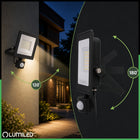 Halogen naświetlacz LED 30W 4000K IP44 zewnętrzny lampa z czujnikiem ruchu reflektor 2700 lm, neutralna biel, do ogrodu