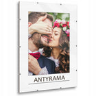 Anty-rama 70x100 / 70x100 CM foto ramka na zdjęcie plakat dyplom plexi CNC oprawa certyfikatów i grafik, bezbarwna z