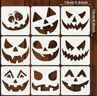 DEKORACJE HALLOWEEN ZESTAW NARZĘDZIA DO WYCINANIA RZEZBIENIA W DYNI Szablon akcesoria carvingowe, drążenie, wykrawanie