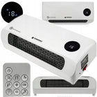 KURTYNA POWIETRZNA GRZEJNIK CERAMICZNY 2000W PILOT TERMOWENTYLATOR LCD z nagrzewnicą elektryczną 2000 W