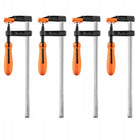 NEO tools Ścisk Stolarski 50 x 250 mm Zestaw 4 szt. zacisk do drewna, docisk przy klejeniu i obróbce elementów