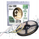 Taśma LED COB 24V 5w/m IP67 neon linia ciepła termococon wodoodporna 20MB wąż świetlny do dekoracji i podświetlenia