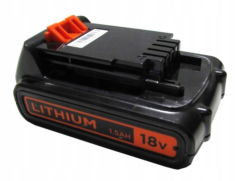 Akumulator Li-Ion Black&Decker 18 V 1,5 Ah bateria do elektronarzędzi, zasilanie do wiertarki i wkrętarki