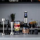 Blender ręczny Yoer wielofunkcyjny 8w1 +Tytanowe ostrza 1500W +14 elementów