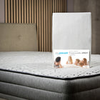 Prześcieradło jersey 100% bawełna z gumką grube 140x200 na materac do 25 cm, białe, na łóżko