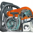 Mocna piła łańcuchowa stihl MS 231 pilarka spalinowa 35cm 2,7KM PM3