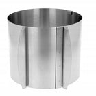 Rant do tortu wysoki tortownica podziałka wysokość 15 CM + spinka do rantu obręcz cukiernicza metalowa do pieczenia