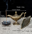 Zestaw 3 małych kadzielnic – metal podstawki pod kadzidła, uchwyty na kadzidełka, do palenia kadzideł