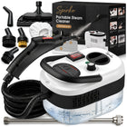 Myjka parowa MOP parowy parownica mocna 2500W zestaw do tapiecrki FUG okien 1.61 l