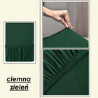 Prześcieradło z gumką 180x200 + 25 CM boki miła bawełna elastyczna jersey do łóżka, dopasowane, na materac o grubości