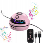Skakanka muzyczna na bluetooth inteligentna automatyczna licznik pilot guma do skakania z tworzywa sztucznego różowy