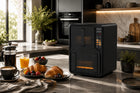 Frytkownica beztłuszczowa pionowa dwukomorowa AIR fryer pionowy 12l 2800W czarny