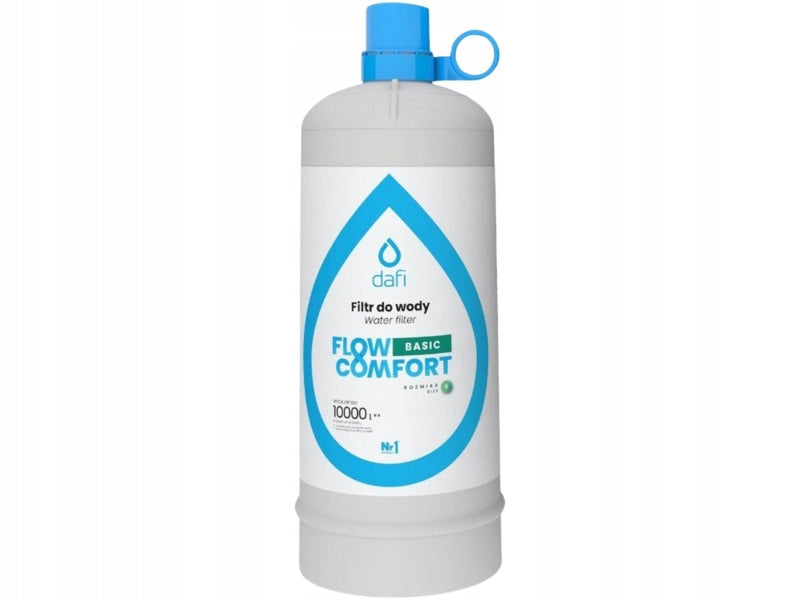 Wkład filtrujący dafi Flow Comfort Basic DC10 do systemu podzlewozmywakowego, wymienny element do uzdatniania wody