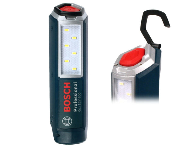 Latarka akumulatorowa LED GLI 12V-300 bosch lampa warsztatowa, oświetlenie robocze do pracy