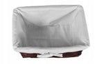 Koszyk wiklinowy dekoracyjny koszyczek pojemnik organizer łazienkowy 30 cm 9 l brązowy