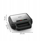 Opiekacz Gofrownica Panini do kanapek tefal UltraCompact SW383D10 3w1 nominalna srebrny/szary