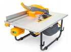 Piła stołowa pilarka tarczowa krajzega do cięcia drewna cyrkularka tarcza przecinarka warsztatowa 200 mm 1650 w 230 V